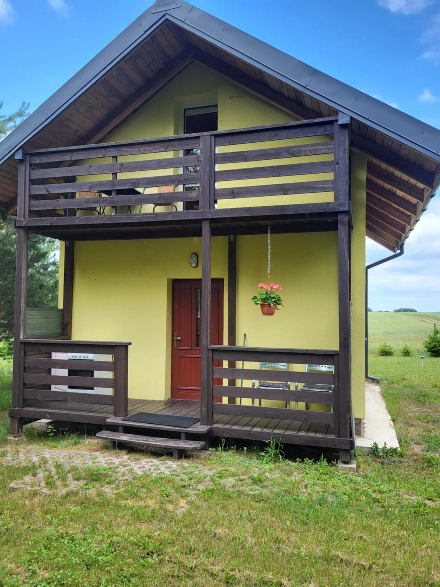 Domki Nad Jeziorem Dąbrówno Kültér fotó