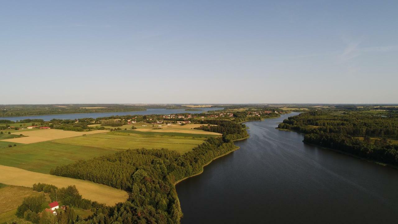 Domki Nad Jeziorem Dąbrówno Kültér fotó